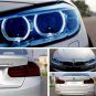 New Glossy Blue Tint Auto Headlight Fog Light Vinyl Film Wrap Sticker For Toyota