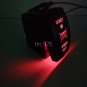 7 Pin Laser Rocker Switch Red Winch In & Out LED Light Car ATV Truck