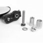 2PCS MOTORCYCLE 3" ROUND 7/8" HANDLE BAR END MIRRORS CAFE RACER BOBBER CLUBMAN