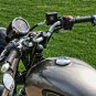 2PCS MOTORCYCLE 3" ROUND 7/8" HANDLE BAR END MIRRORS CAFE RACER BOBBER CLUBMAN