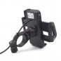 1x Waterproof Motorcycle GPS CellPhone Mount Holder With USB Power Charger 2in1