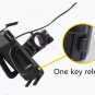 1x Waterproof Motorcycle GPS CellPhone Mount Holder With USB Power Charger 2in1