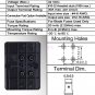 DC 12V/24V 6 Way Circuit Car Boat Auto Blade Fuse Block Fuse Box Holder ATC ATO