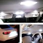 6PC 28-29mm Sun Visor Vanity Mirror HID White Fuse Festoon 5050 3SMD LED Light
