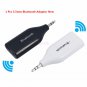 Mini 3.5mm Aux Out Car Stereo Wireless Bluetooth Receiver Adapter USB Cable Kit