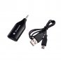 Mini 3.5mm Aux Out Car Stereo Wireless Bluetooth Receiver Adapter USB Cable Kit