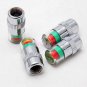 4PCS Car Auto Tire Pressure Monitor Valve Stem Caps Sensor Indicator Alert 36PSI