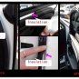 8M Big D-Shape Moulding Black Trim Rubber Strip Car Door Edge Seal Weather-strip