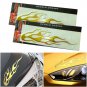 2pc Universal Car Sticker Engine Hood Decor Mural Vinyl Flame Motorcycle Decals