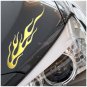 2pc Universal Car Sticker Engine Hood Decor Mural Vinyl Flame Motorcycle Decals