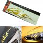 2pc Universal Car Sticker Engine Hood Decor Mural Vinyl Flame Motorcycle Decals