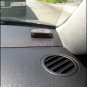 Solar Energy 6LED Blue Vehicles Dash Strobe Flash Light Anti-theft Security Lamp
