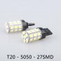 2X T20 27 SMD LED Light Bulb Ice Blue Tail Backup Foglight Reverse Wedge Lamp