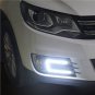 2X Universal COB 6000K Led Daytime Running Light DRL Headlight Fog Lamp U Shape
