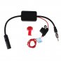 DC 12V CAR TRUCK STEREO ANTENNA FM AM RADIO INLINE SIGNAL AMP AMPLIFIER BOOSTER