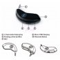 Car Bluetooth 4.2 Receiver Speaker 3.5mm AUX Music Streaming Audio Adapter Mic