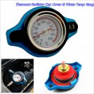 Universal Small Head 1.3 Bar Thermost Radiator Cap Cover Water Temperature Gauge