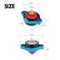 Universal Small Head 1.3 Bar Thermost Radiator Cap Cover Water Temperature Gauge