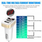 Car Charger 5V 2.1A Quick Charge Dual USB Port Cigarette Lighter Adapter Voltage