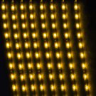 8Pcs 12V 15 LED 30cm Car Motor Vehicle Flexible Waterproof Strip Light Yellow