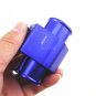 32mm Blue Metal Car SUV Water Temp Joint Pipe Sensor Gauge Radiator Hose Adapter