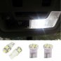 11PCS White LED Lights Interior License Plate Kit T10 & 31mm Map Dome For Honda