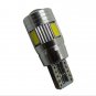 2X T10 W5W Error Free Canbus Projector 6SMD LED Car Parking Light Bulb Ice Blue