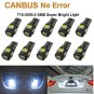 10X CANBUS ERROR FREE Green T10 5SMD 5050 LED Interior Light Bulbs 194 168 12V
