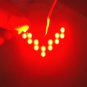 2X Red Arrow Indicator 14SMD LED Car Side Mirror Turn Signal Light For Chevrolet