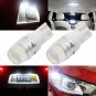 2010-2017 Chevy Chevrolet Camaro License Plate Light White LED Bulbs (one pair)