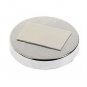 2X Auto Blind Spot Mirror Convex Wide Angle Rear Side View Silver For Porsche