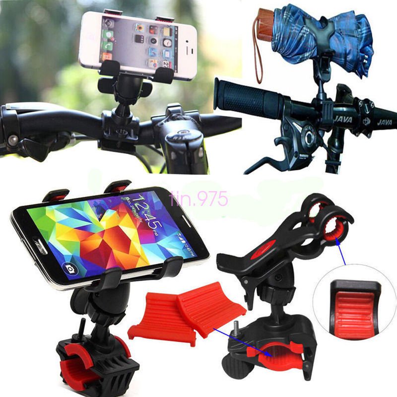Motorcycle MTB Bike Bicycle Handlebar Mount Holder For iPhone LG Samsang GPS