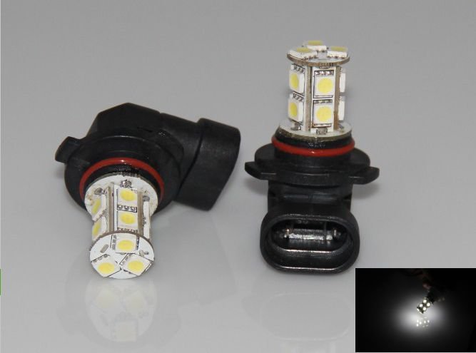 2x HID White HB3 9005 13SMD 5050 LED Car DRL Fog Driving HeadLight Bulb Lamp 12V