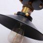 Black Ceiling Mount Light Vintage Chandelier Edison Lamp Fixtures Lighting