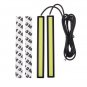 2PC 12V LED COB Car Auto DRL Driving Daytime Running Lamp Fog Light White NEW