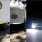 2PC 12V LED COB Car Auto DRL Driving Daytime Running Lamp Fog Light White NEW