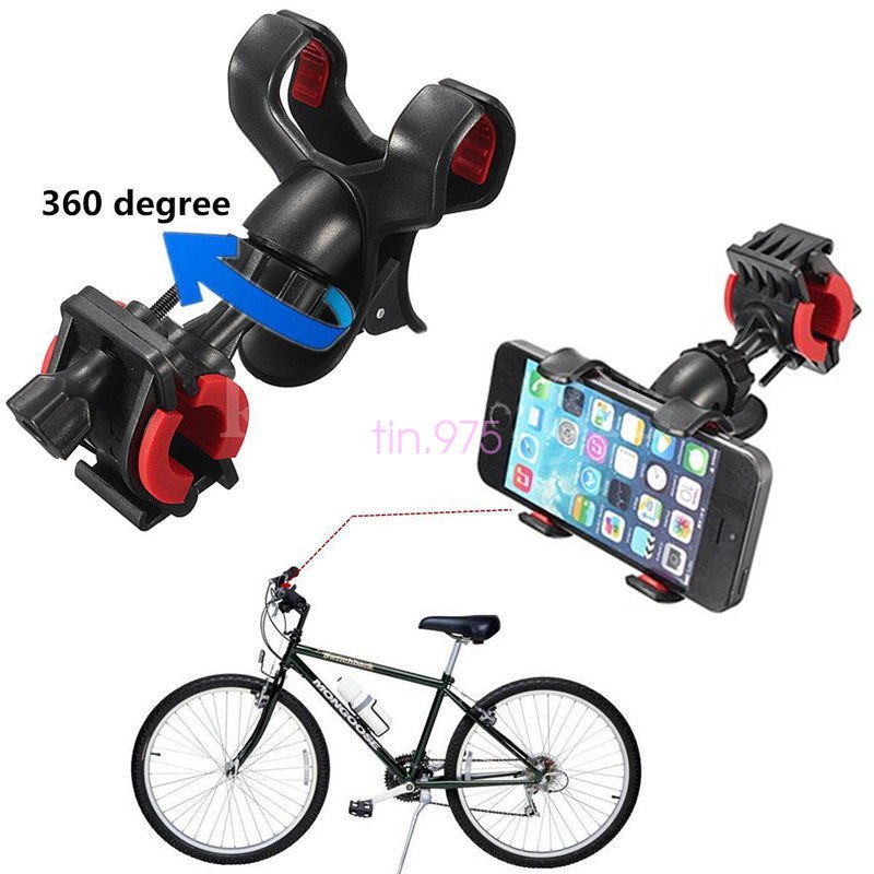 Adjustable Motorcycle Bicycle MTB Bike Handlebar Mount Holder For Cell Phone GPS
