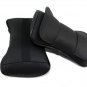 Black Leather Auto Car Neck Rest Cushion Headrest Pillow Mat 2pcs