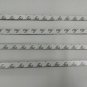 8Pcs 12V 3258 15 LED 30cm Car Vehicle Flexible Waterproof Strip Light Red