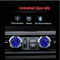Car Clock Watch Thermometer A/C Vent Clip Gauge Trim Perfume Refill Storage+ LED