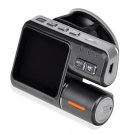 2'' FHD TFT 170° Dual Lens Car SUV DVR Dash Video Recorder+Rear view Cam Monitor