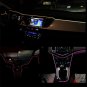 6M RGB LED Car Interior Neon EL Strip Light Sound Active Bluetooth Phone Control