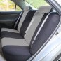 5-Seats Car Sedan SUV Seat Cover Mesh Polyester Front+Rear Cover Protector Gray