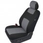 5-Seats Car Sedan SUV Seat Cover Mesh Polyester Front+Rear Cover Protector Gray