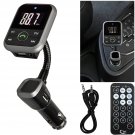 Car Kit Bluetooth MP3 Player FM Transmitter Modulator USB Charger Call Black