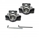 2 Pcs Car LED Work Lamp light Bar Clamp Mount Holder Bracket 304 Stainless Steel