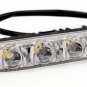 Daylight 6 LED High Power Daytime Running Light w/ Easy Clip Bracket For all car