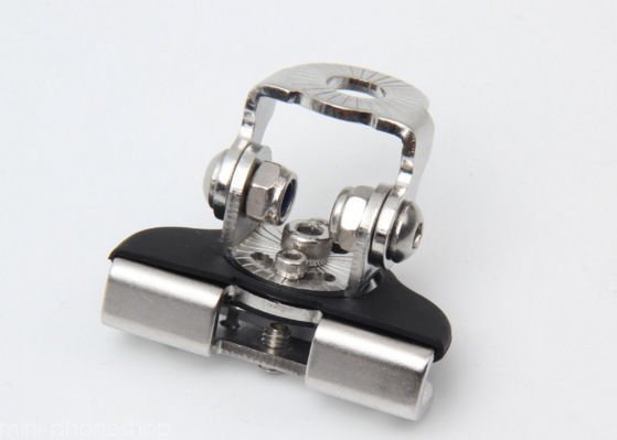 2 X Stainless Steel Car Off-Road A Pillar Hood Mount LED Light Bracket Clamp Kit