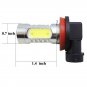 2Pcs H8 7.5W LED COB Cree Fog Light Bright White LED Bulbs