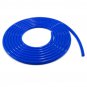 Blue 4mm Blue Car Vehicle Silicone Tubing Vacuum Tube Hose Tubing Pipe 16.4ft 5M